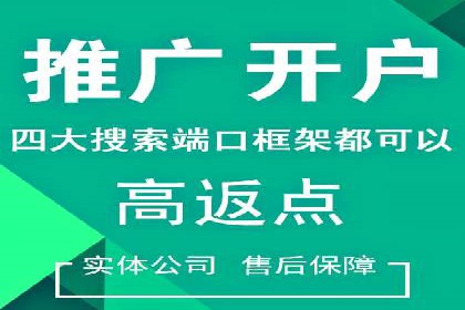 企业百度推广开户实操案例解读